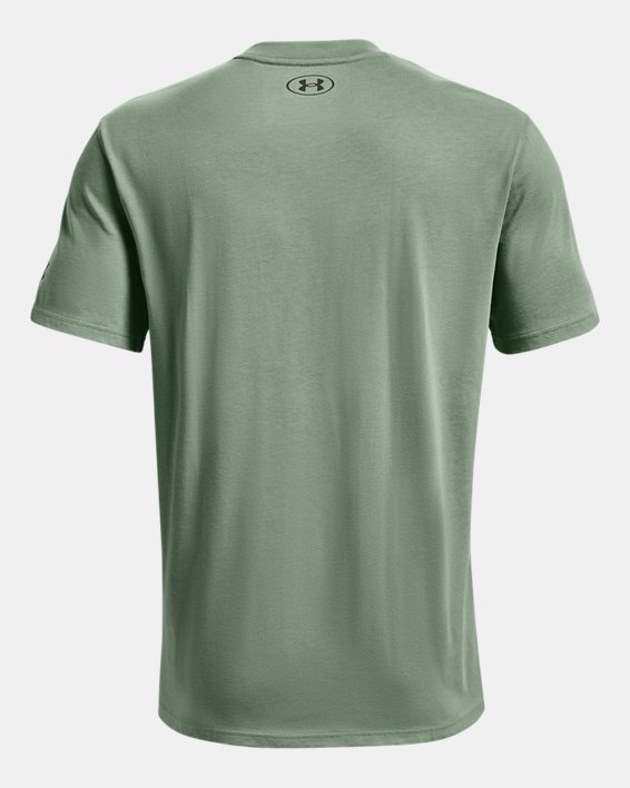 男士UA Embiid Heavyweight T恤, Green, pdpMainDesktop image number 5